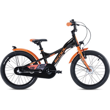 Bicicletta Bambino S'COOL XXLITE STREET Alluminio 3V 18" Arancione/Nero 0